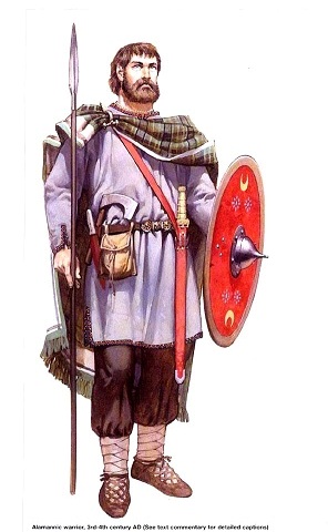 Готский воин четвёртого - пятого века нашей эры
