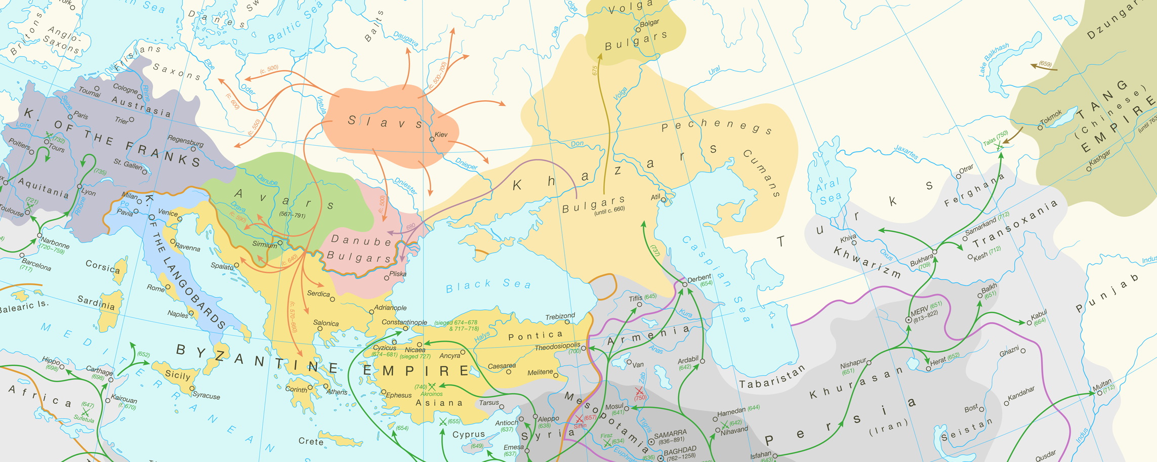 Современный взгляд на распространение славян из бассейна Припяти (гипотеза М. Щукина)