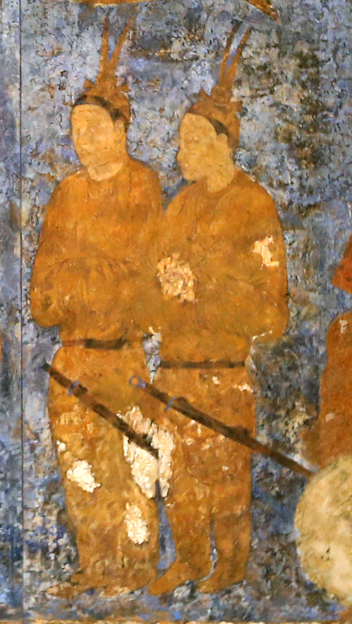 Корейские послы на фресках Афросиаба
