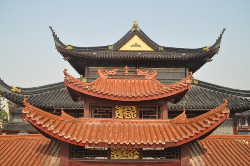 Традиционная крыша китайского храма