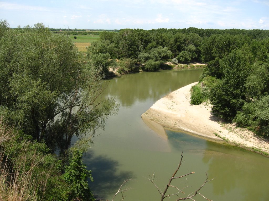 Река Яломица на территории Румынии
