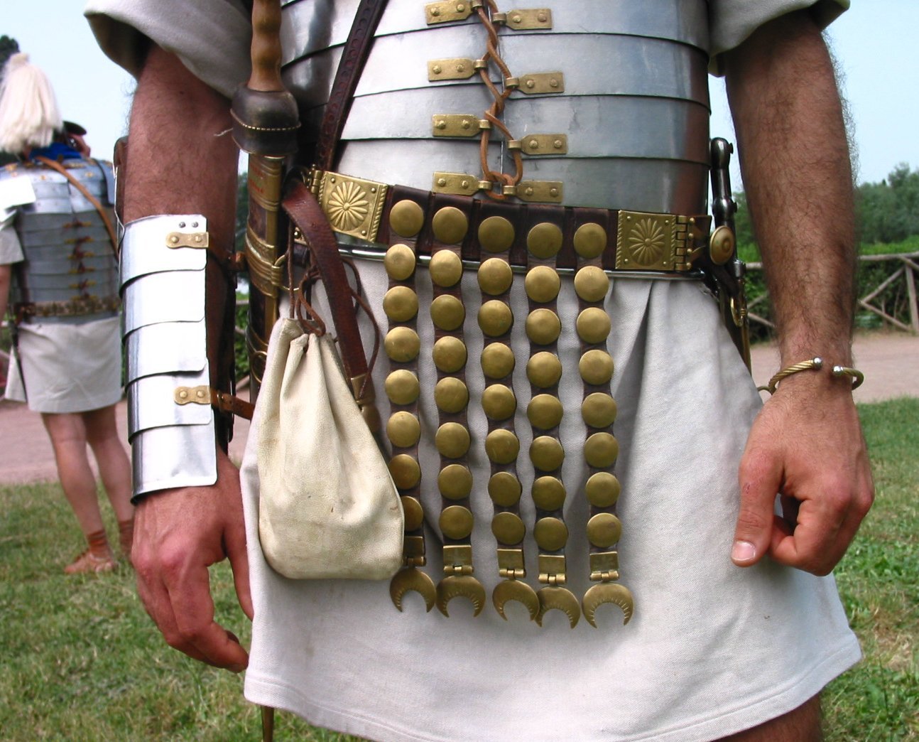 Балтеус – римский боевой пояс. Реконструкция