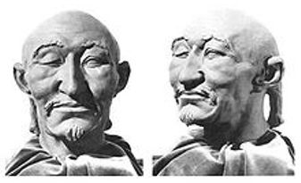 Так представляли внешний вид аваров антропологи на основании анализа монголоидных черепов