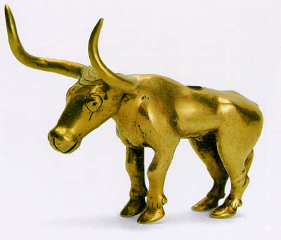 Золотой бык из Майкопского кургана